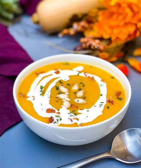 easy autumn squash soup recipe.